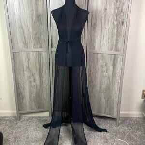 New! Mapale' Iman swimsuit maxi coverup dress women's M/L